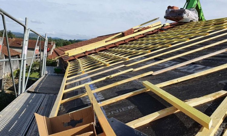 Rénovation de toiture à Lannemezan et sa région. Entreprise S.T.E.P